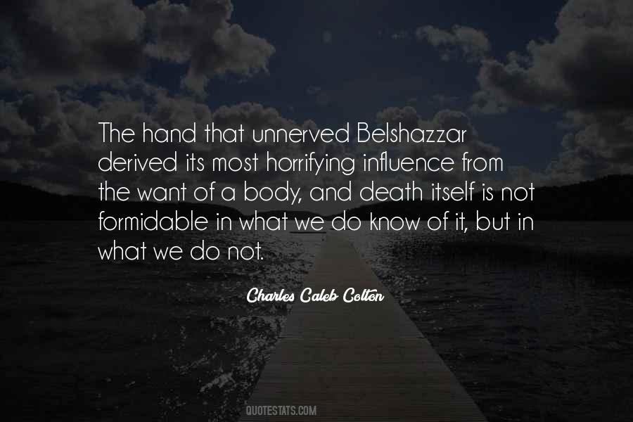 Belshazzar Quotes #924023