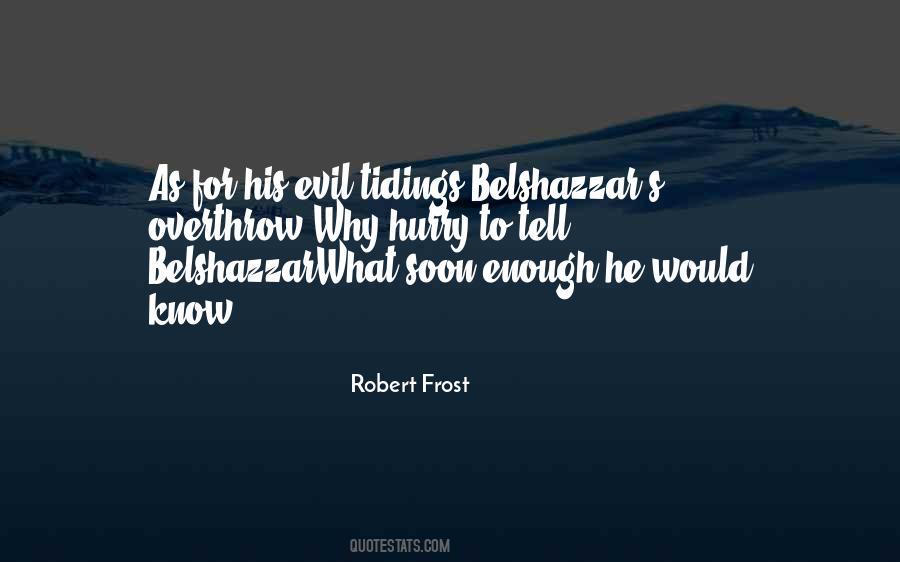 Belshazzar's Quotes #518774