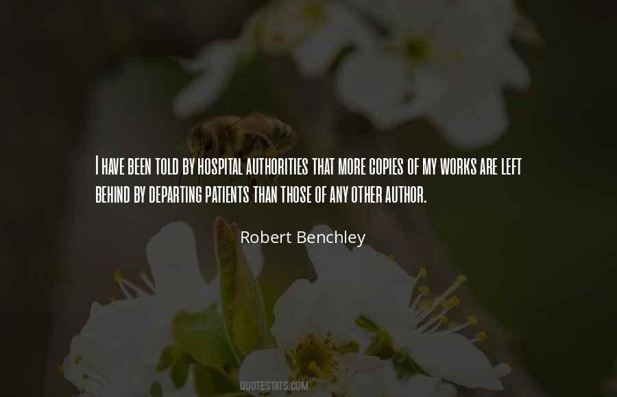 Benchley Quotes #25268
