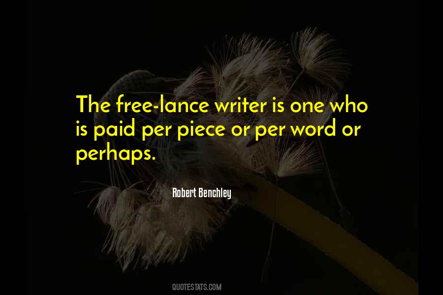 Benchley Quotes #344895