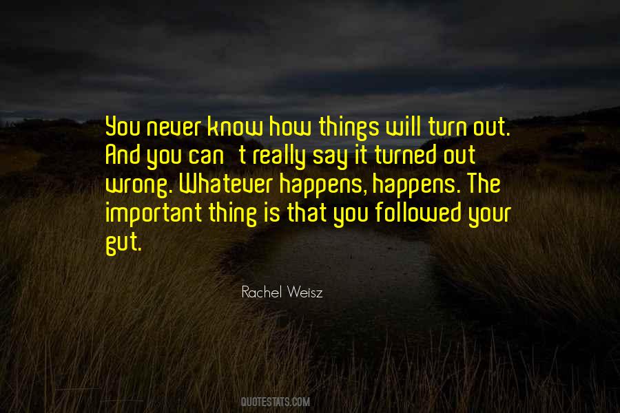 Quotes About Wrong Turns #1033922