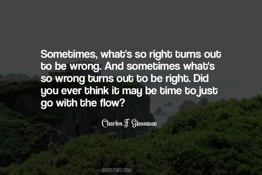 Quotes About Wrong Turns #1674613