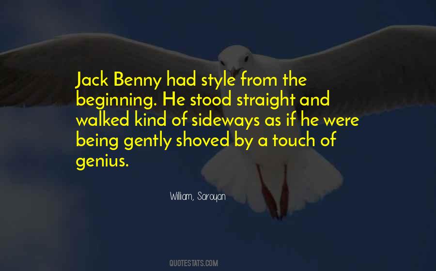 Benny's Quotes #247244