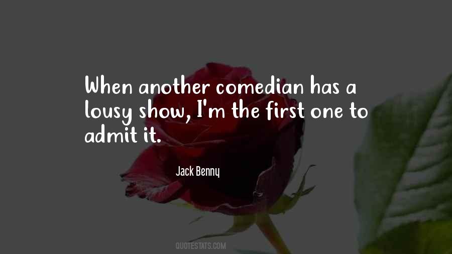 Benny's Quotes #315779