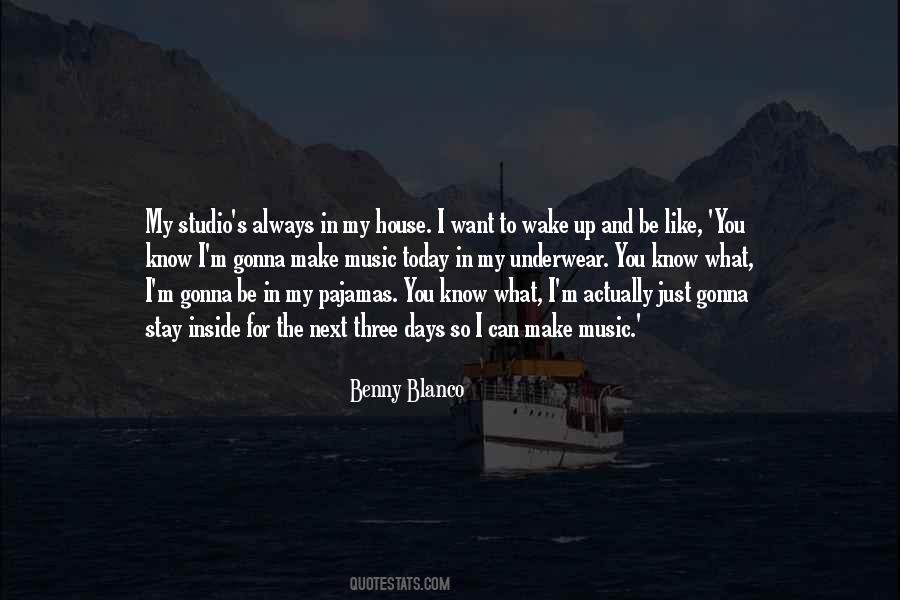 Benny's Quotes #332787