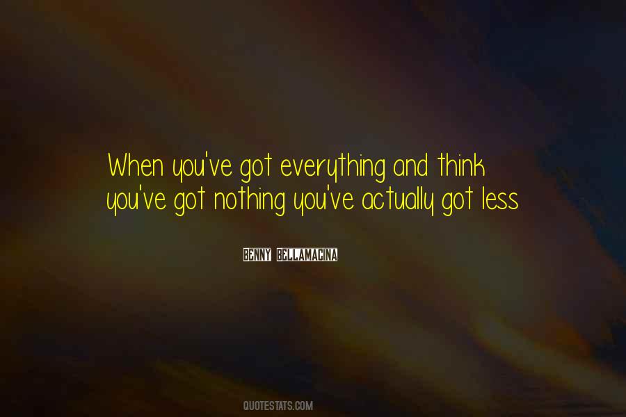 Benny's Quotes #62772