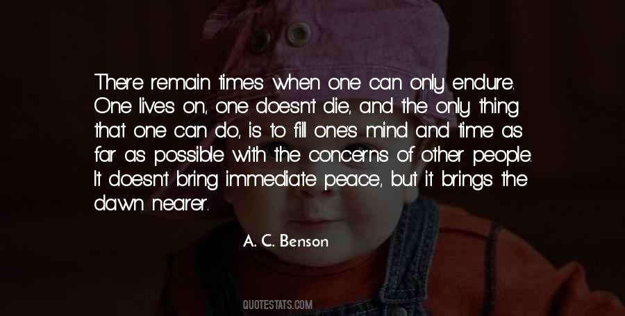 Benson's Quotes #447280