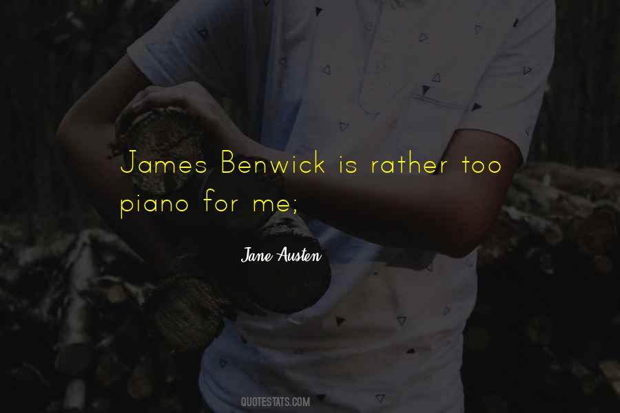 Benwick Quotes #846770