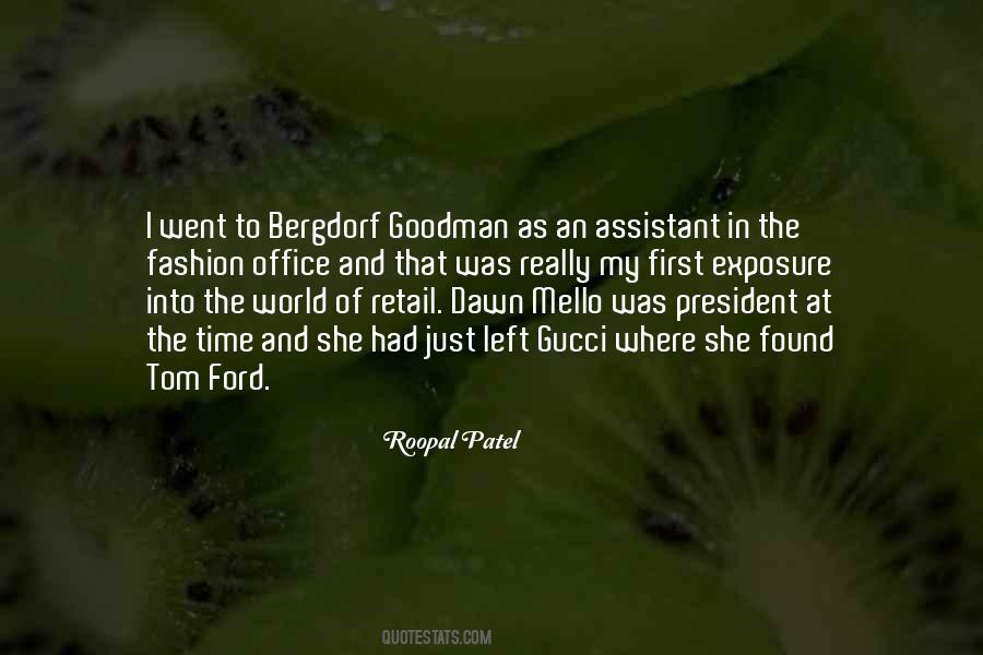 Bergdorf's Quotes #983481