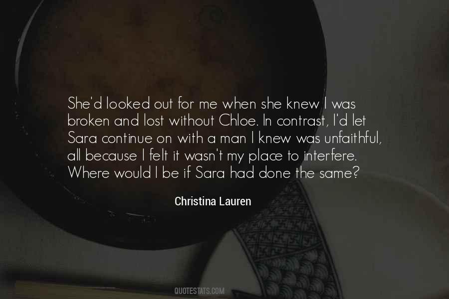 Quotes About Unfaithful Man #1201169