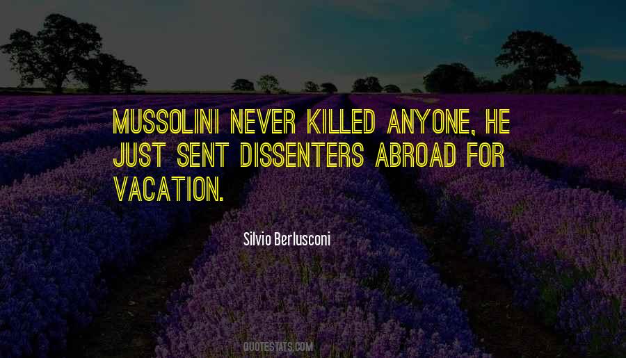 Berlusconi's Quotes #77134