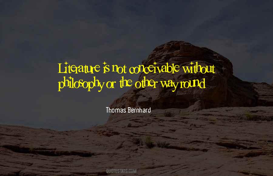 Bernhard's Quotes #100191