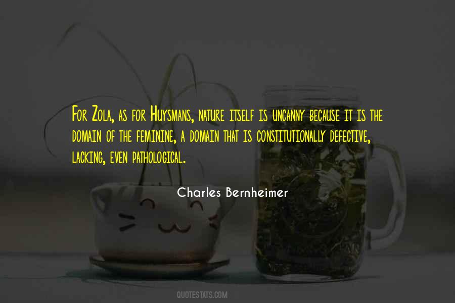 Bernheimer's Quotes #369669
