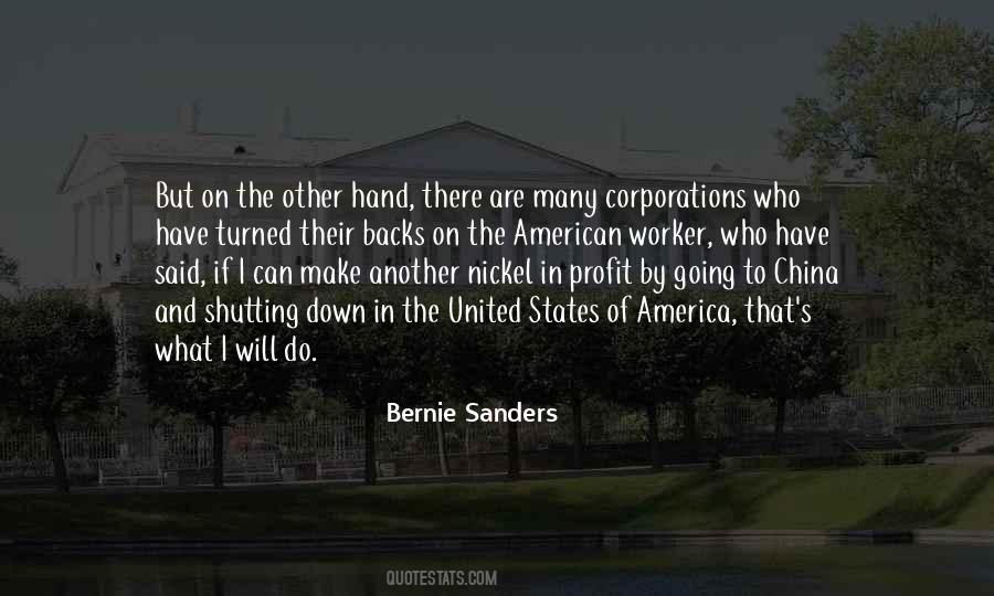 Bernie's Quotes #177406