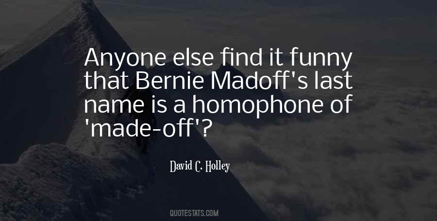 Bernie's Quotes #604538