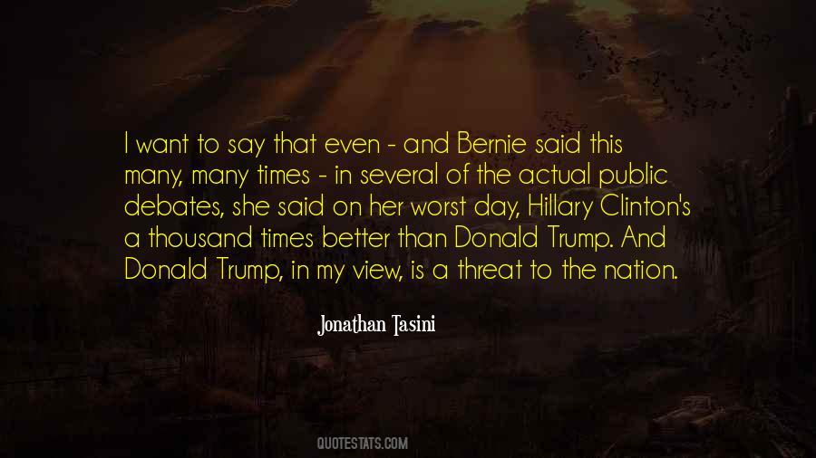 Bernie's Quotes #921071
