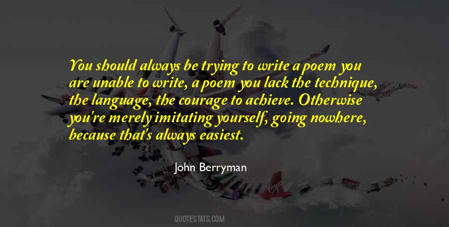 Berryman Quotes #1561909