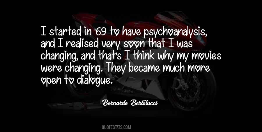 Bertolucci's Quotes #1066872