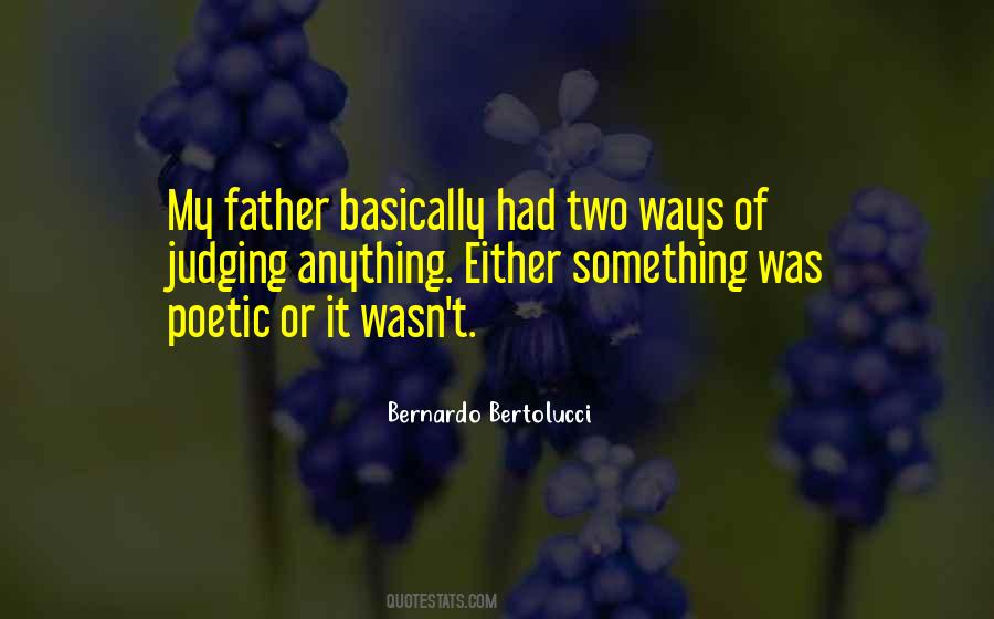 Bertolucci's Quotes #1079471
