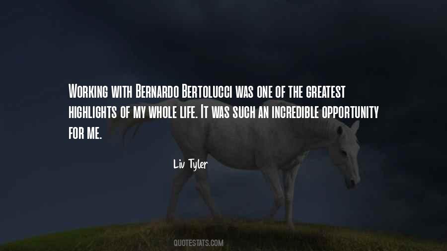 Bertolucci's Quotes #1384336