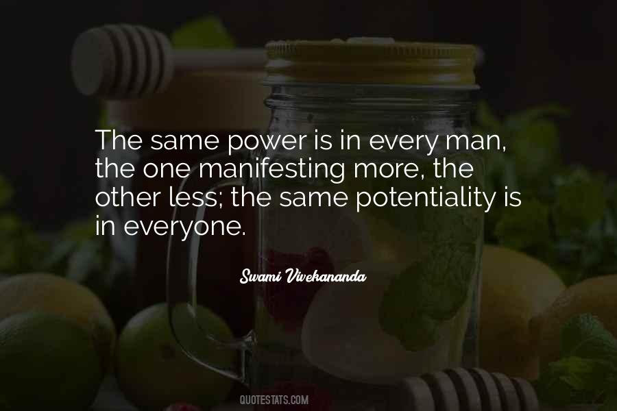 Quotes About Potentiality #1768204