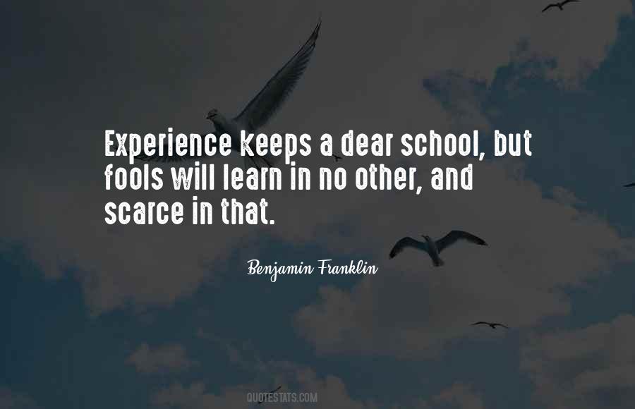 Quotes About School And Learning #290079