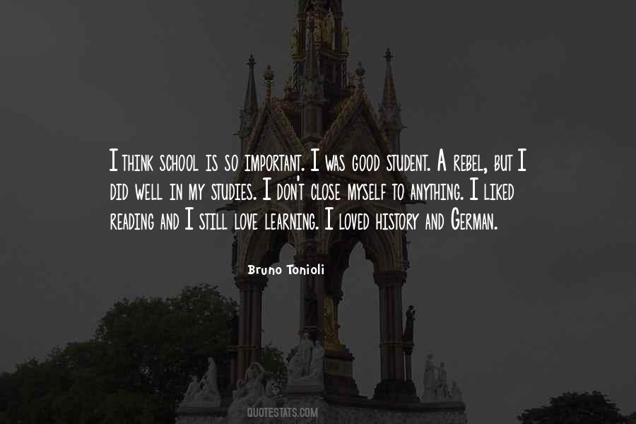 Quotes About School And Learning #95621