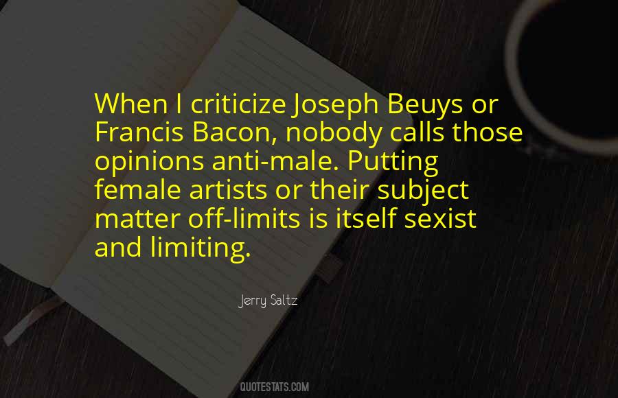 Beuys Quotes #752692