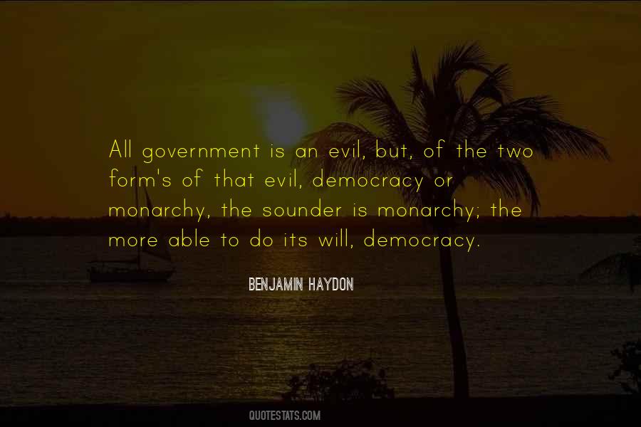 Quotes About Evil Government #107173