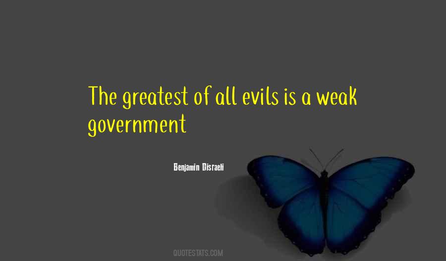 Quotes About Evil Government #1221271