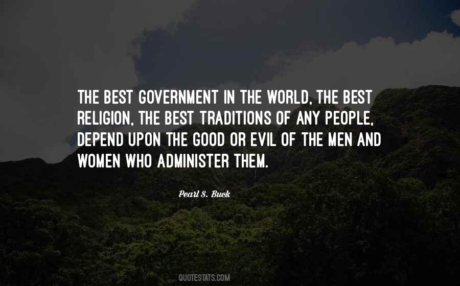 Quotes About Evil Government #1679370