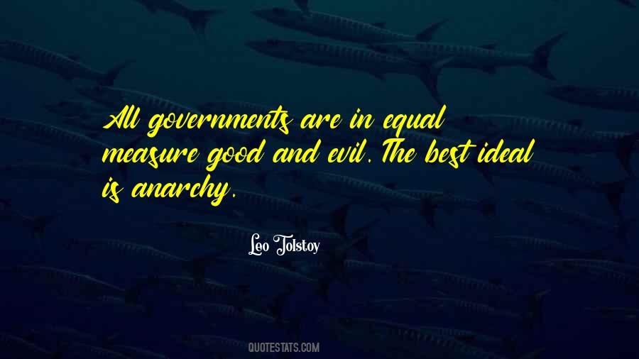 Quotes About Evil Government #22611