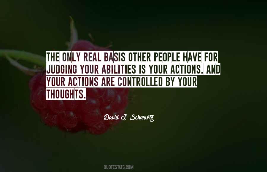 Quotes About Other People's Actions #792119
