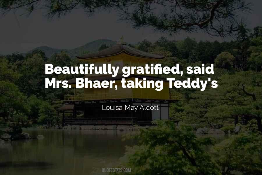 Bhaer Quotes #1695134