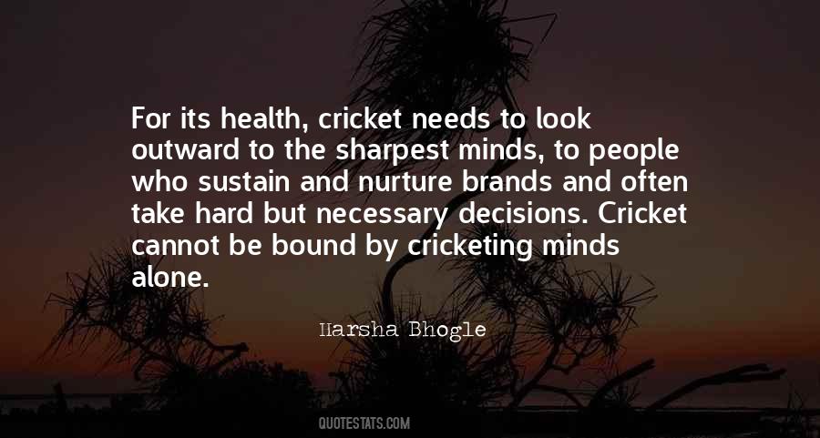 Bhogle Quotes #1655656