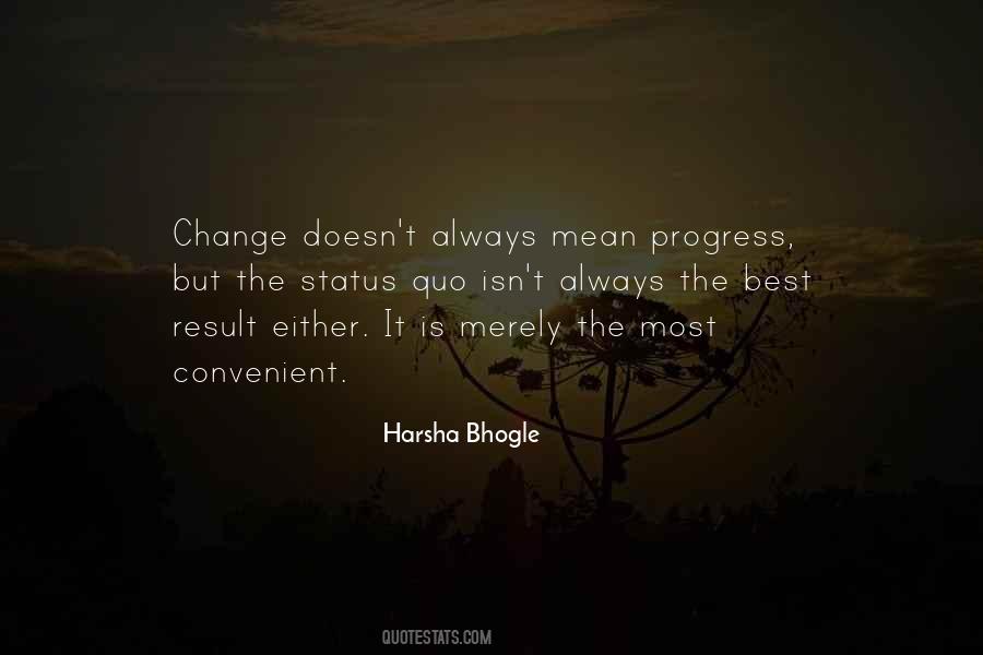 Bhogle's Quotes #1589459