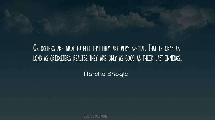 Bhogle's Quotes #236951