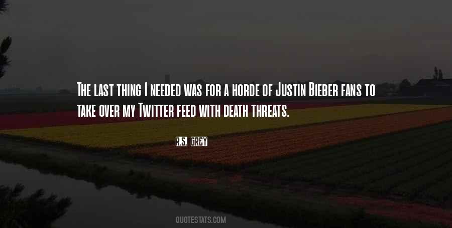 Bieber's Quotes #1517541
