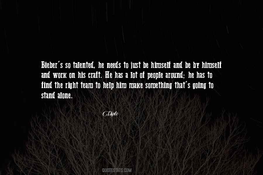 Bieber's Quotes #1860819