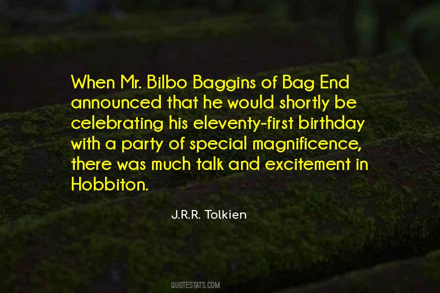 Bilbo's Quotes #891144