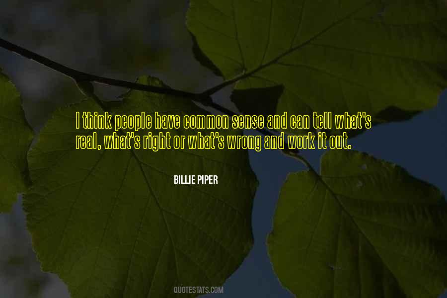Billie's Quotes #1098692