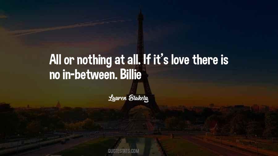 Billie's Quotes #1143953