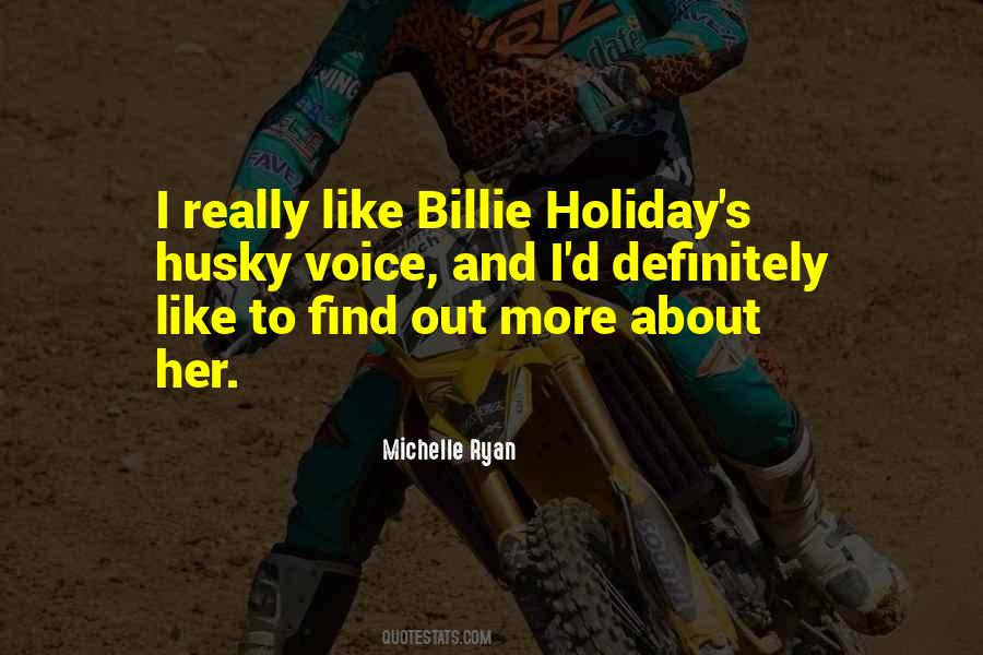 Billie's Quotes #28080