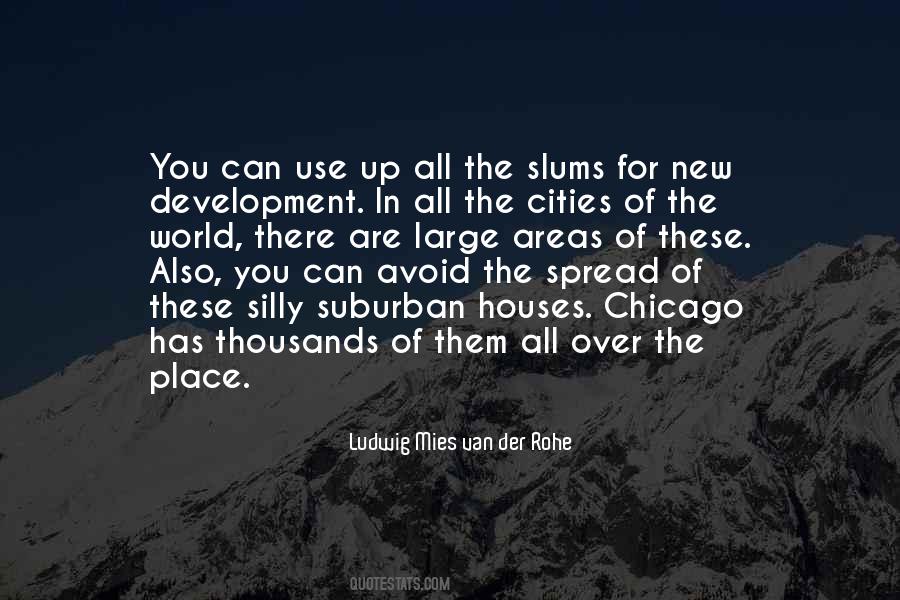 Quotes About Slums #245505