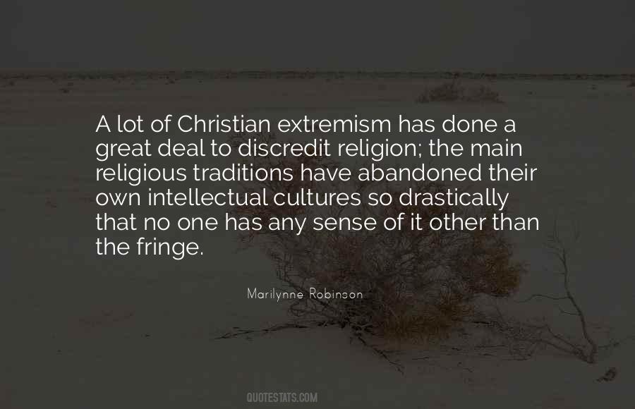 Quotes About Religious Extremism #229405