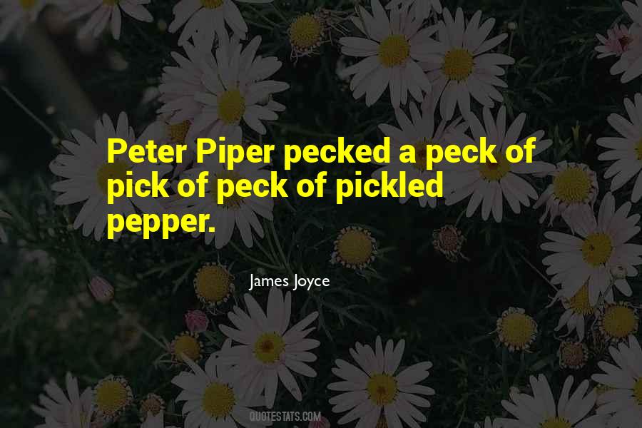 Quotes About Pepper #1192689