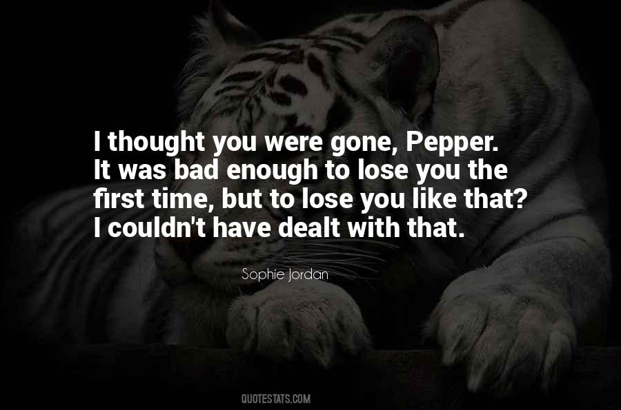 Quotes About Pepper #1290672