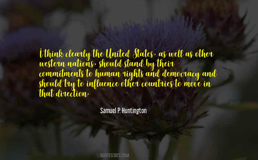 Quotes About Western Influence #1593246