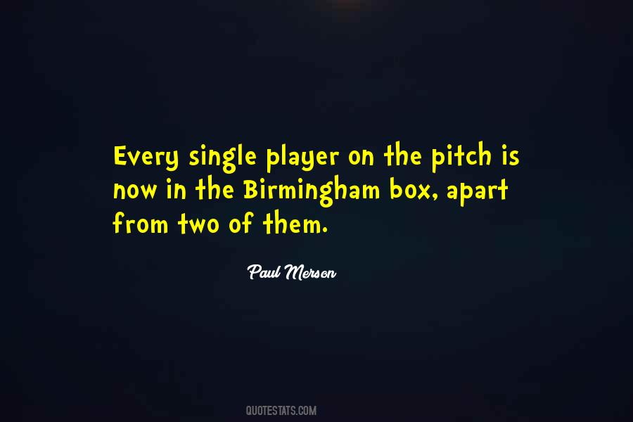Birmingham's Quotes #1790275