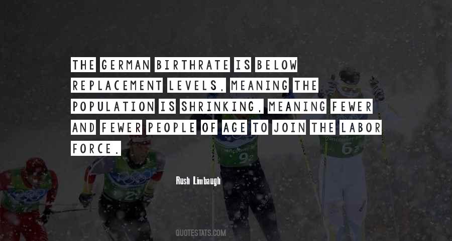 Birthrate Quotes #640941